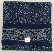 Load image into Gallery viewer, Sungudi cotton 10.5yards 49&quot;