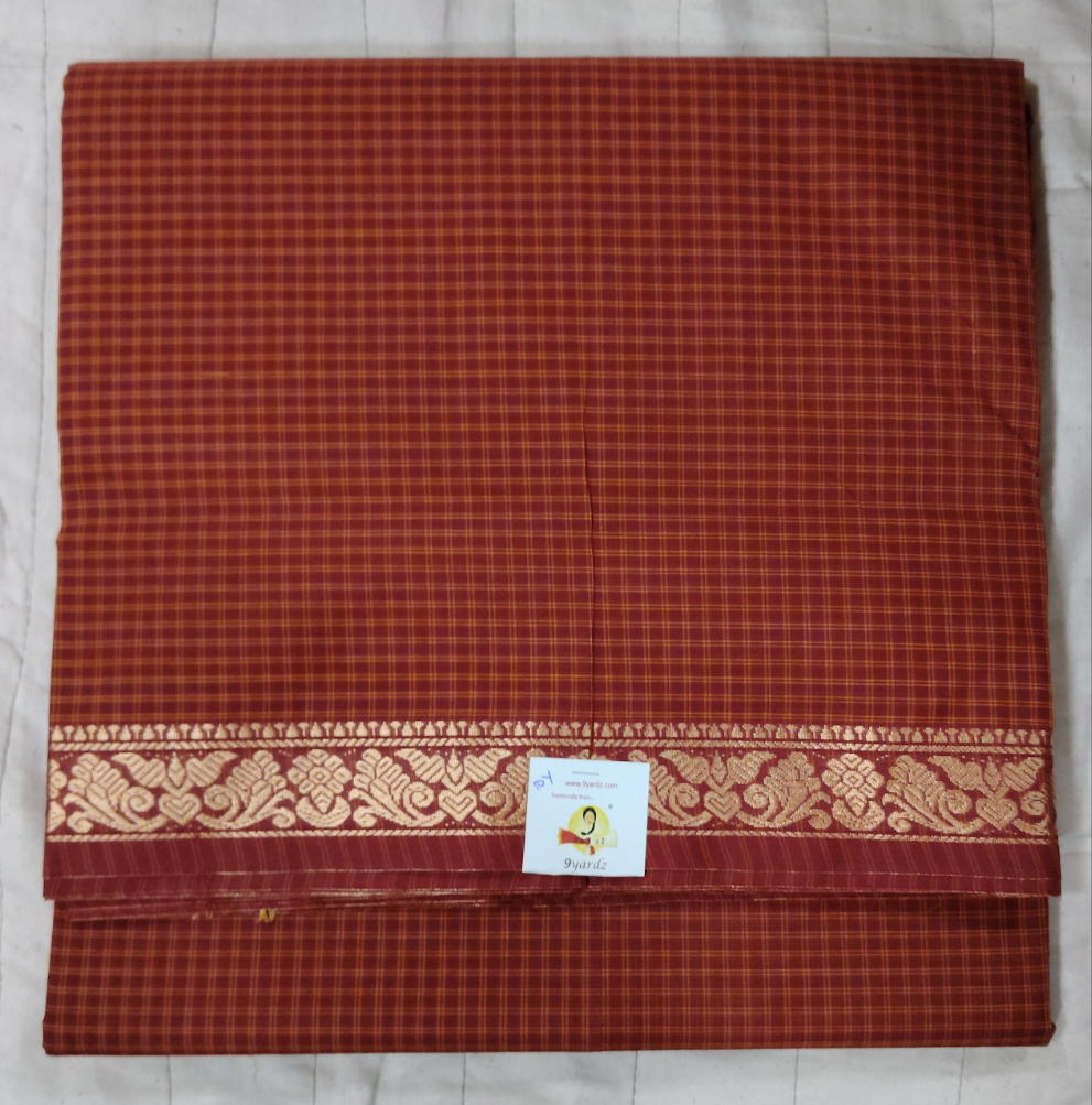 Chettinadu / Karaikudi cotton 10. yards madisar