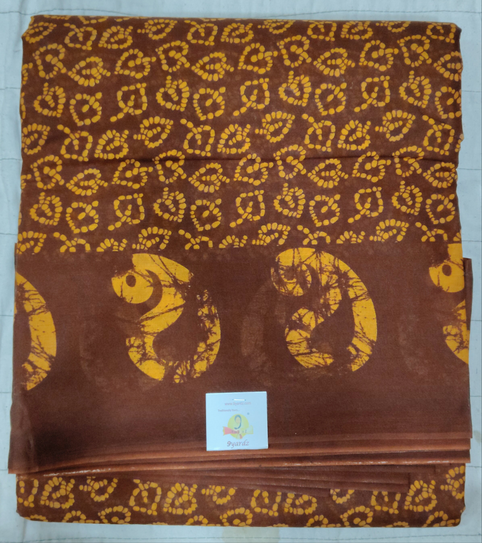 Erode cotton 10.5 yards Madisar
