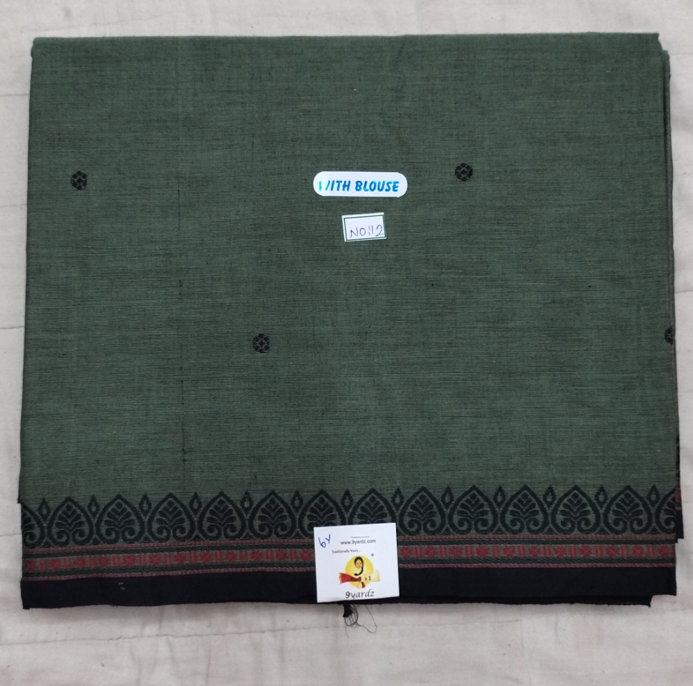 Chettinadu/ Karaikudi cotton 6 yards