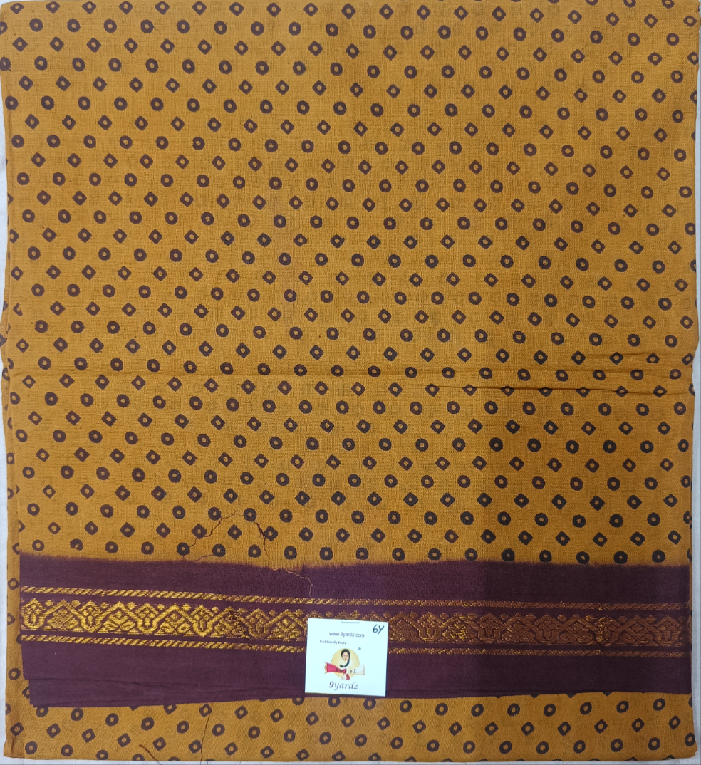 Sungudi cotton 6 yards