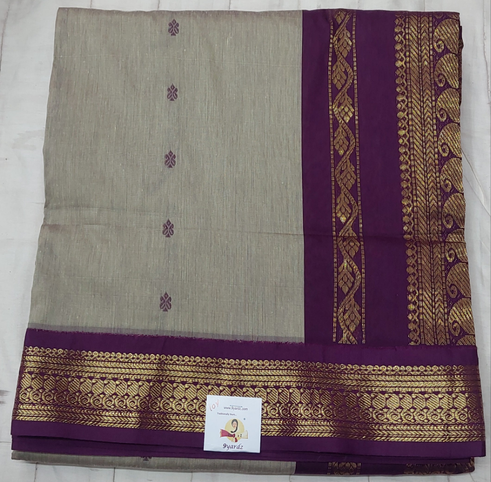 Kalyani Cotton Butta  9.5yardz