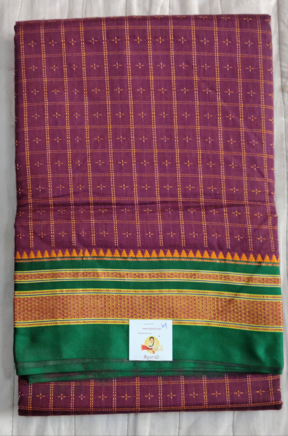 Ikkal embossed sarees 6yardz