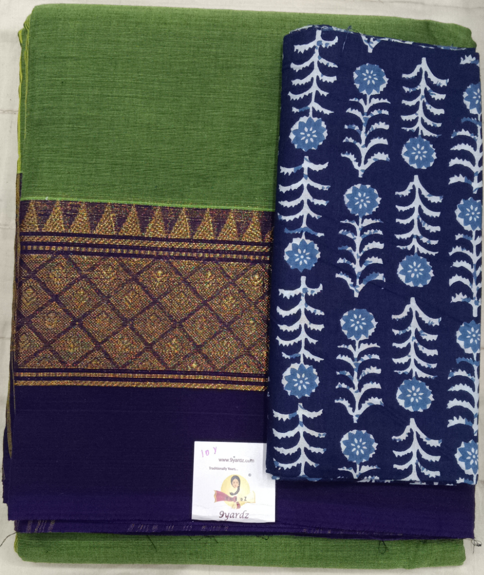 Arupukottai cotton 10 yards madisar