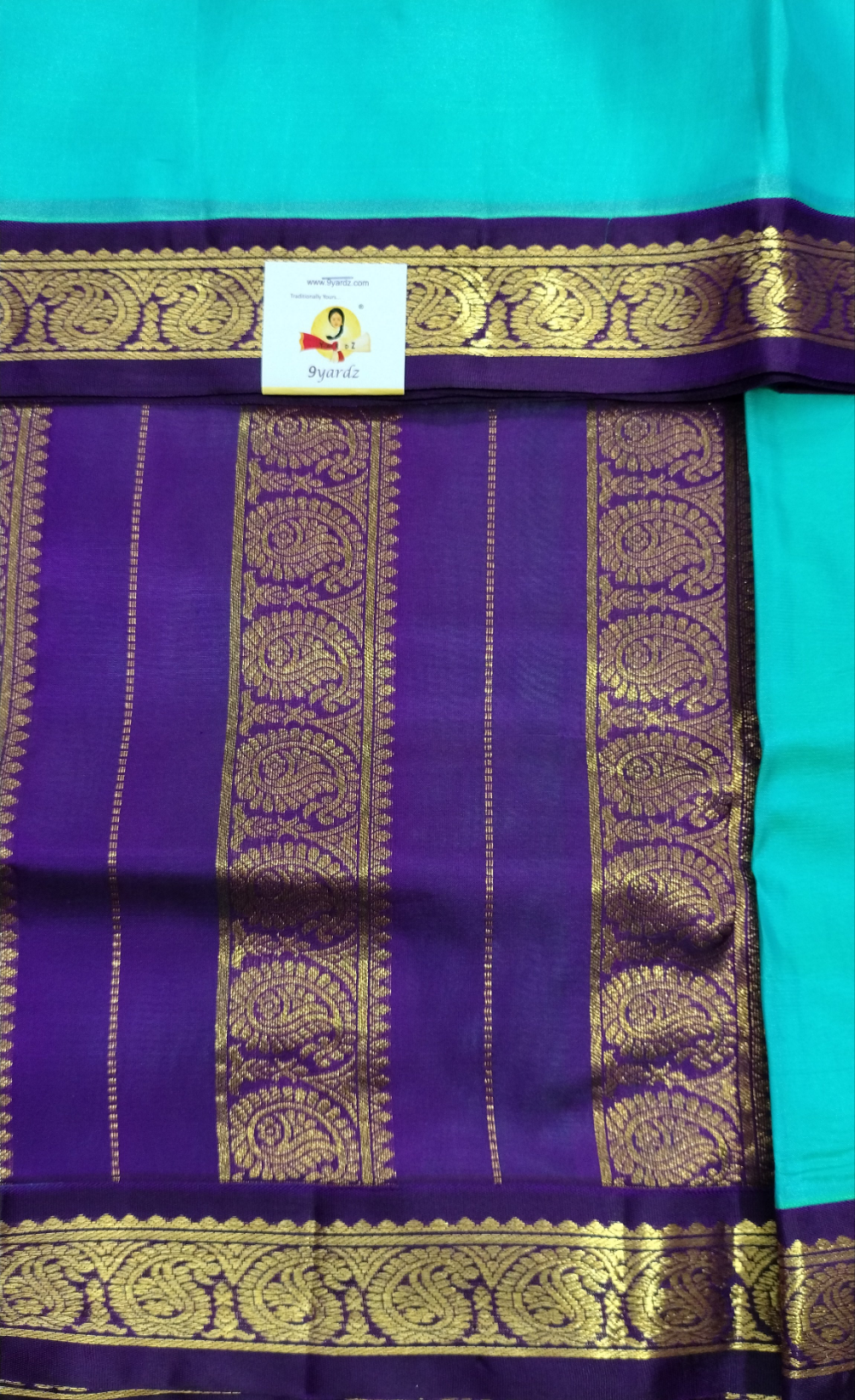Pure silk 10.25yardz