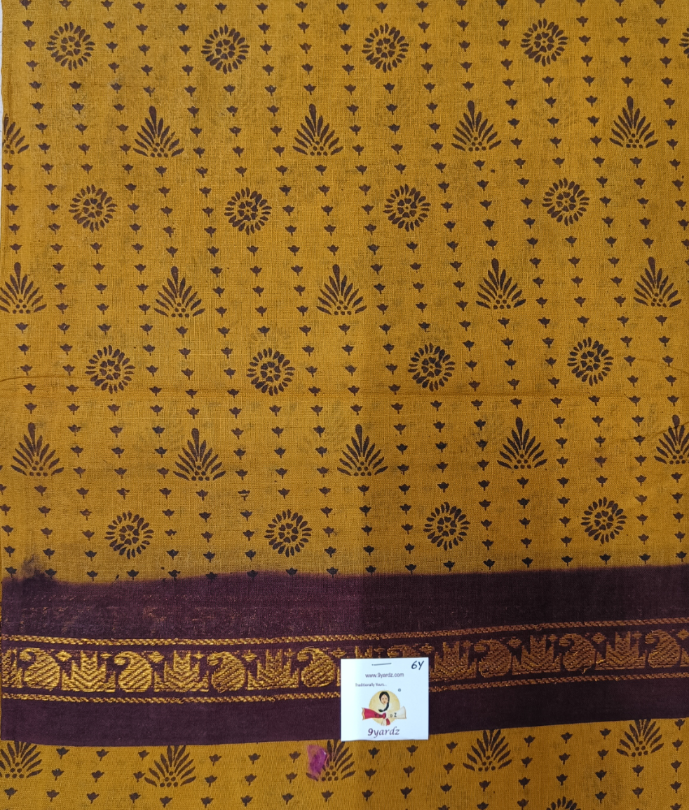 Sungudi cotton 6 yards