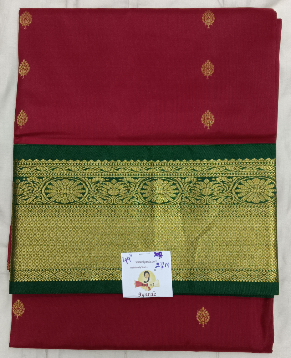 Pattu Pavadai Pure silk 43"