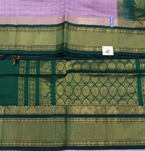Load image into Gallery viewer, Semi silk Plain Korvai 6Yards