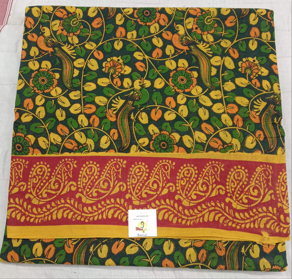Sungudi cotton 10.5yards 49"