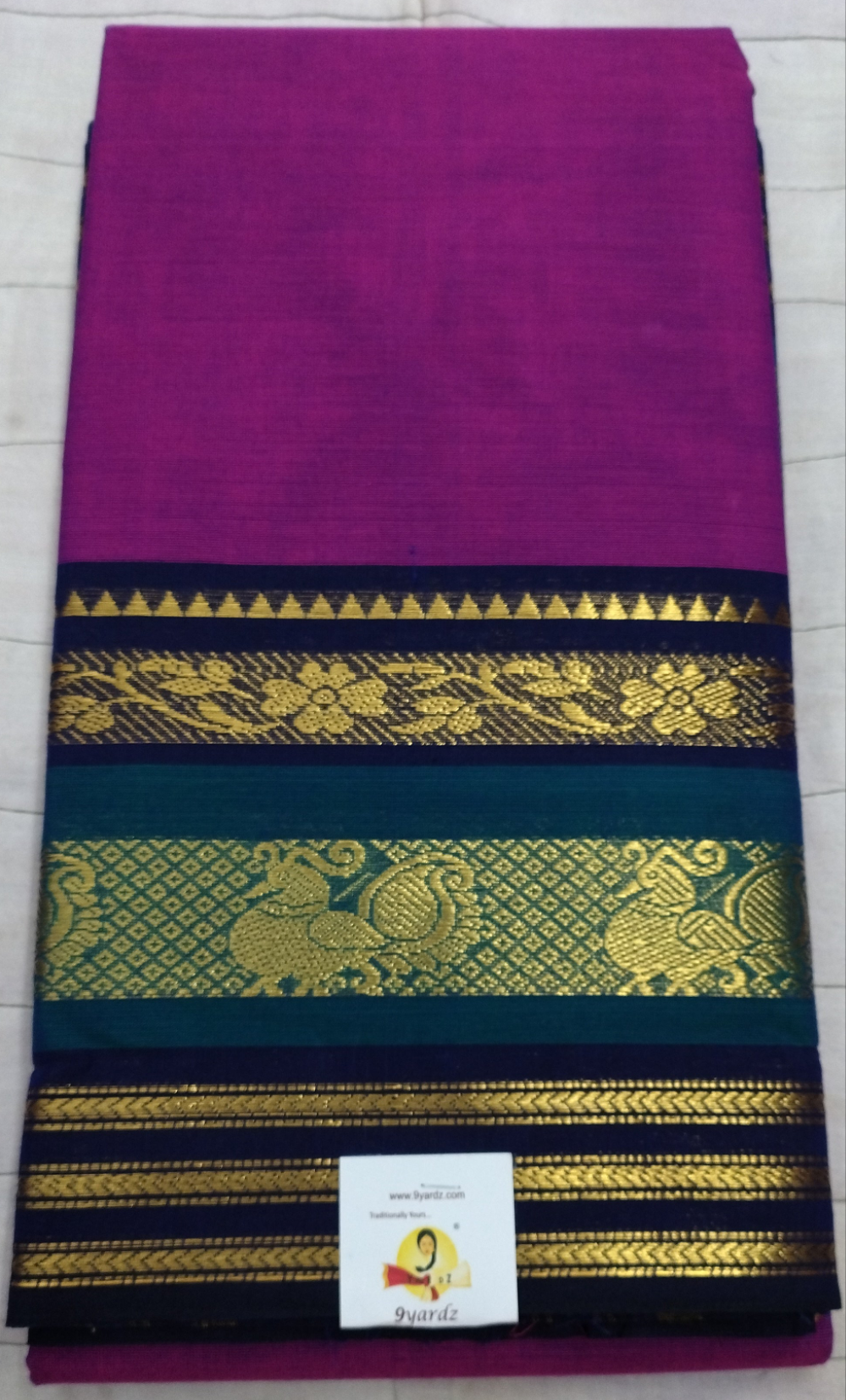 Chettinadu cotton 7yardz