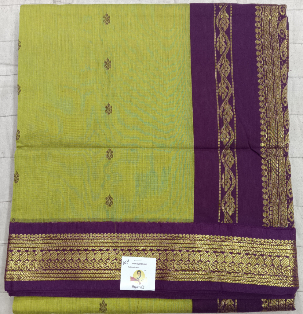 Kalyani Cotton Butta  9.5yardz