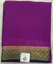 Load image into Gallery viewer, Mysore crepe silk (synthetic)