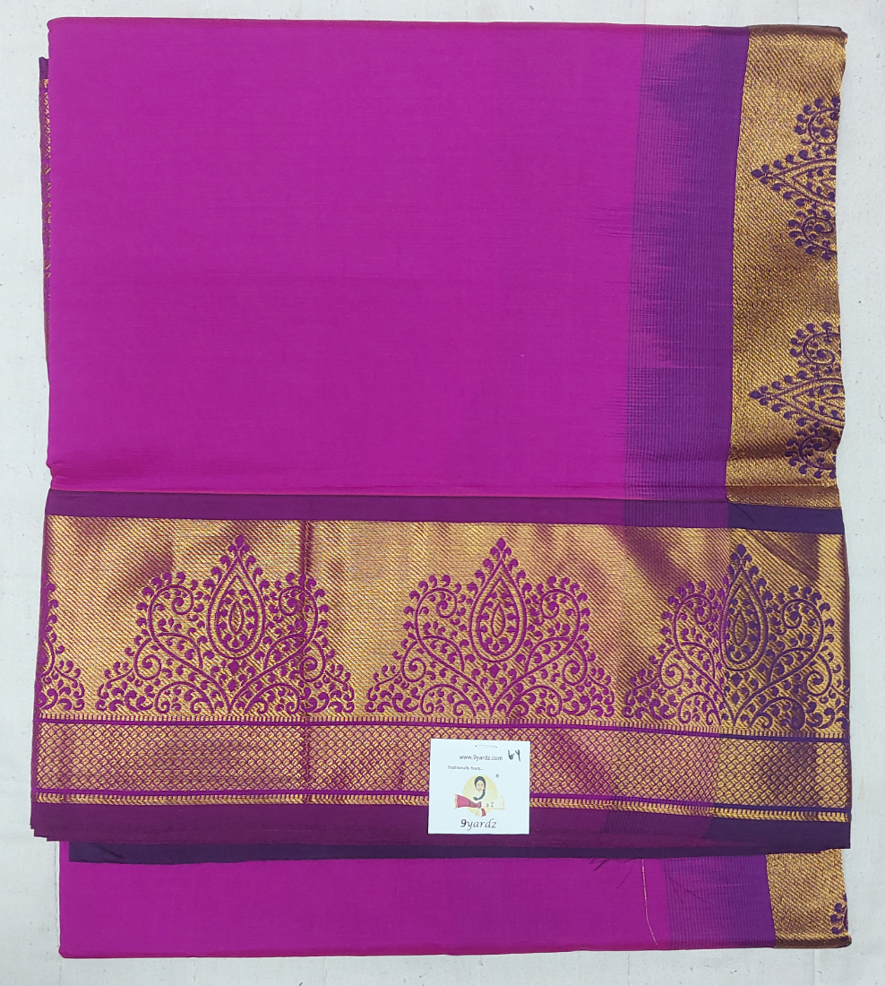 Semi silk plain 6Yards