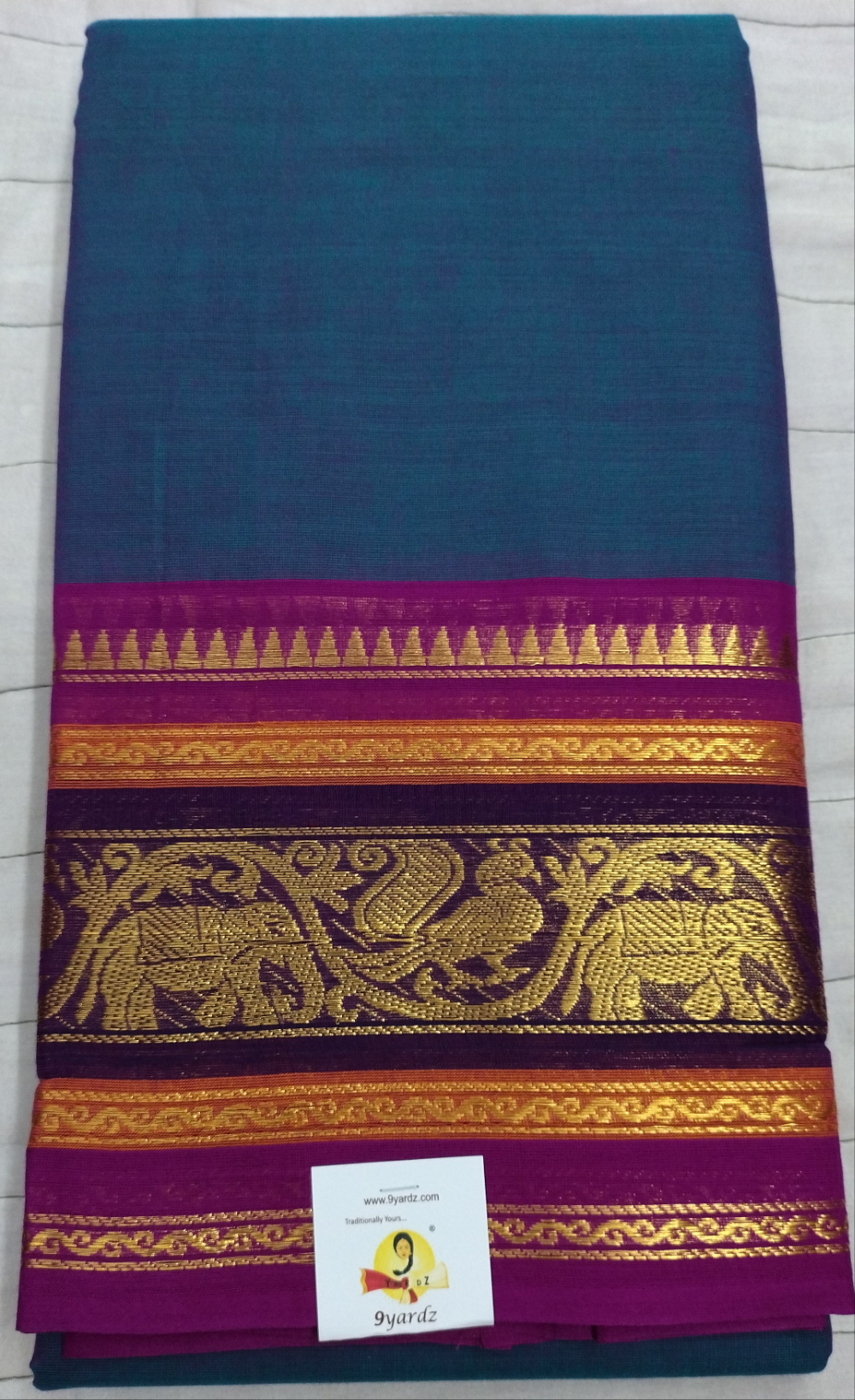 Chettinadu cotton 7yardz