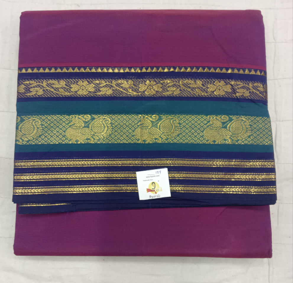 Chettinadu / Karaikudi cotton 10yardz madisar