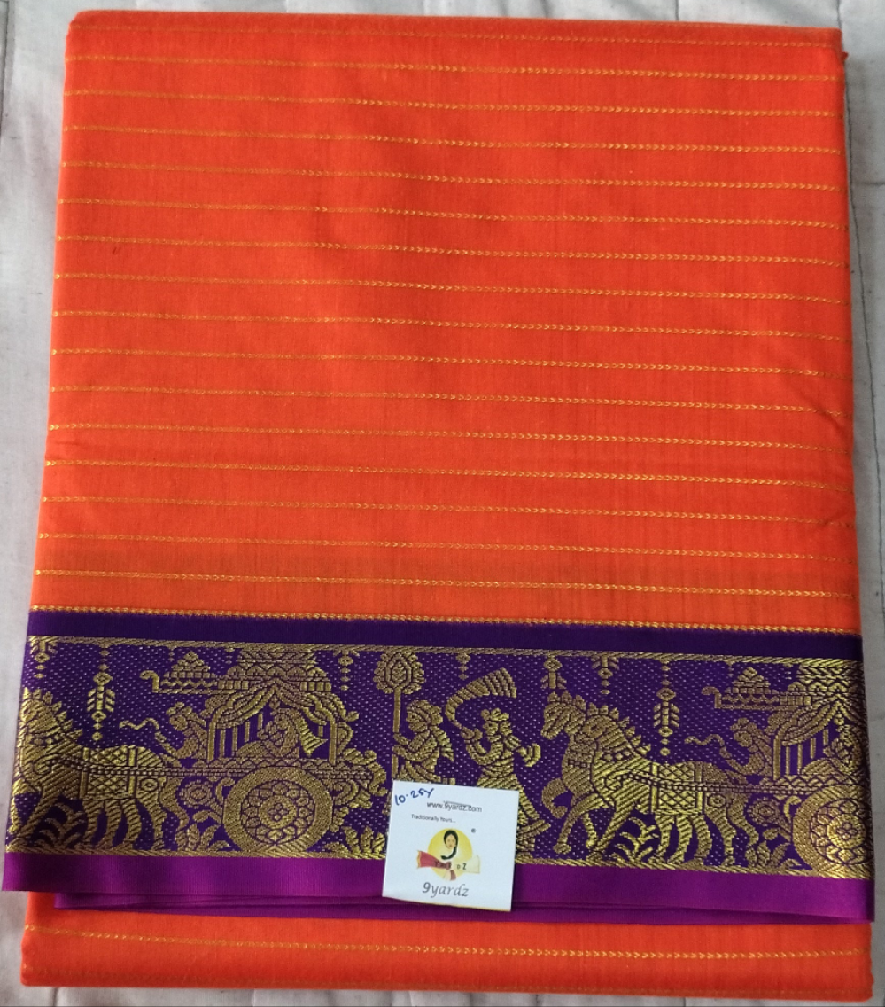 Akshaya cotton 10.25 yards madisar