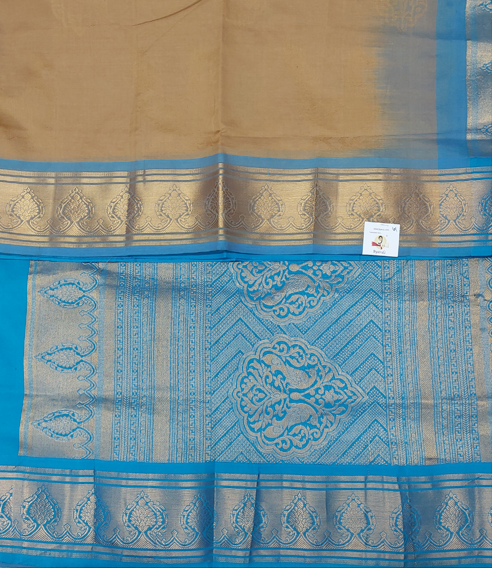 Semi silk Embossed 6Yards