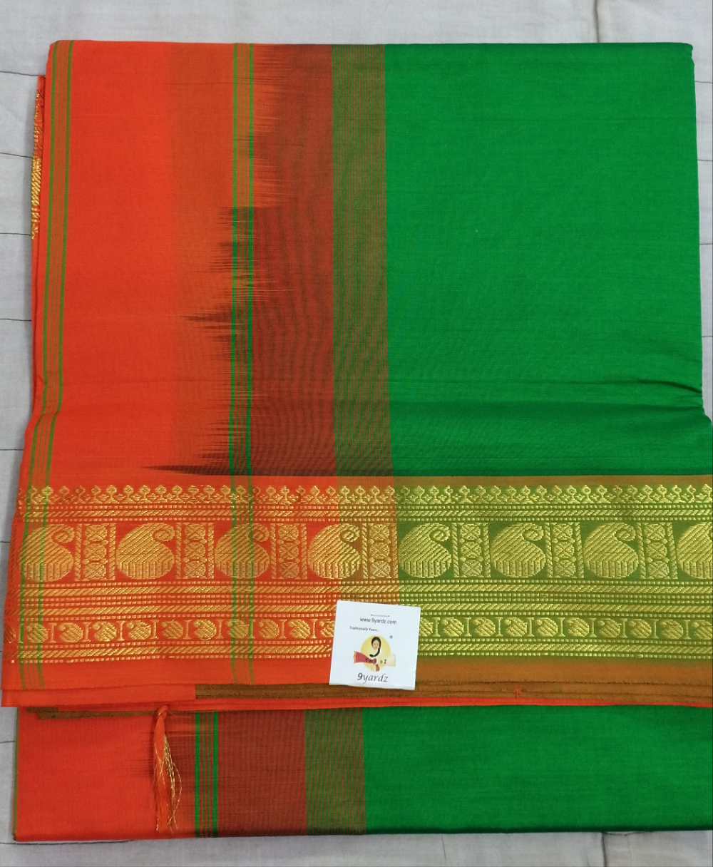 Semi silk Plain 6Yards