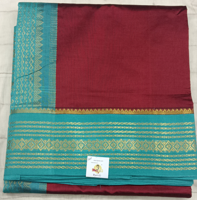 Semi Silk cotton Korvai Madisar