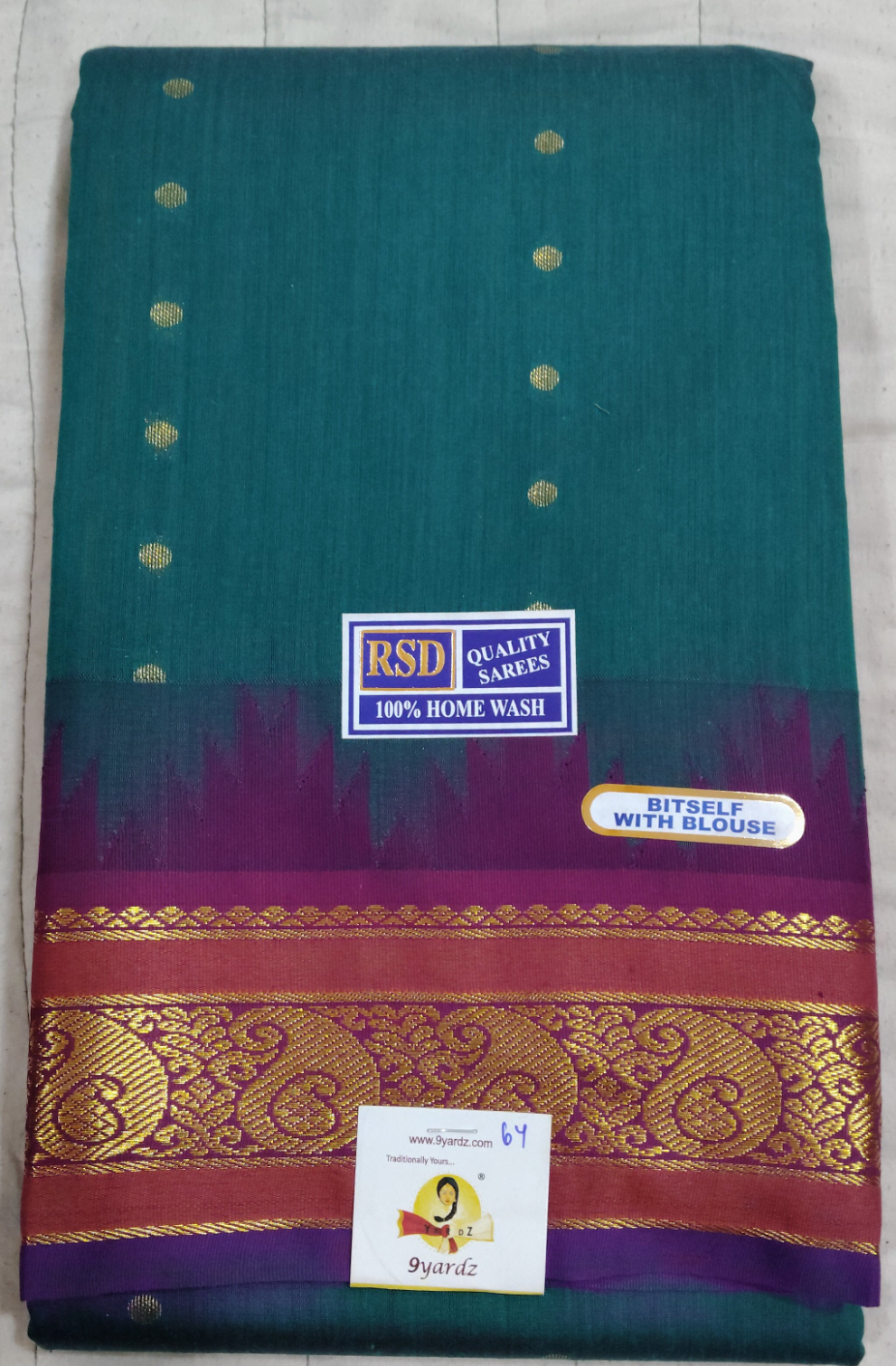 Akshaya cotton 6 yardz