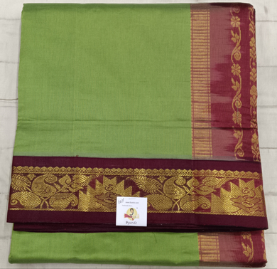 Semi Silk cotton Korvai Madisar