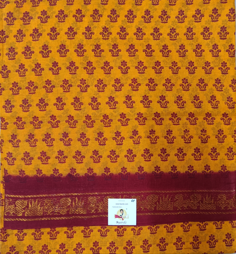 Sungudi cotton 6 yards