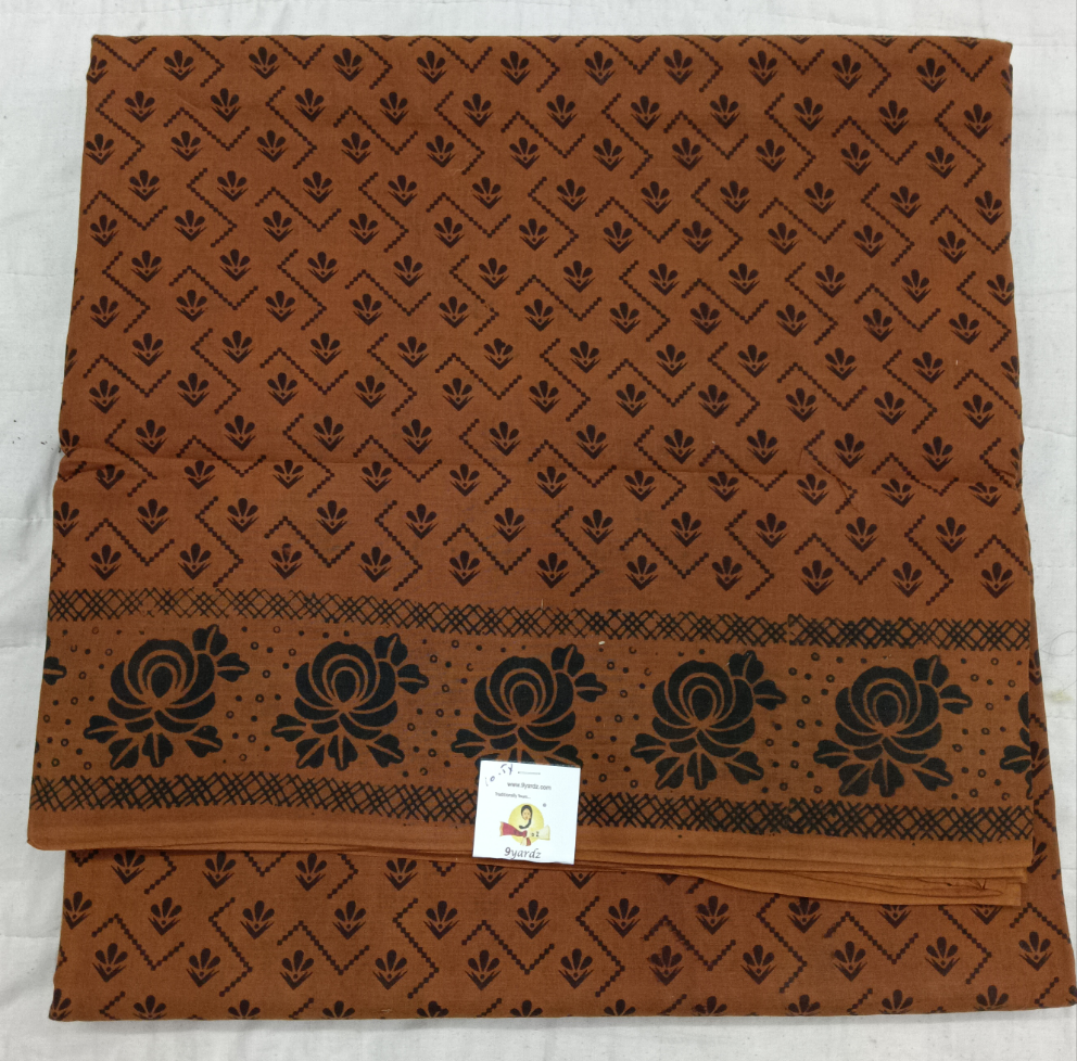 Sungudi cotton 10.5yards 49"