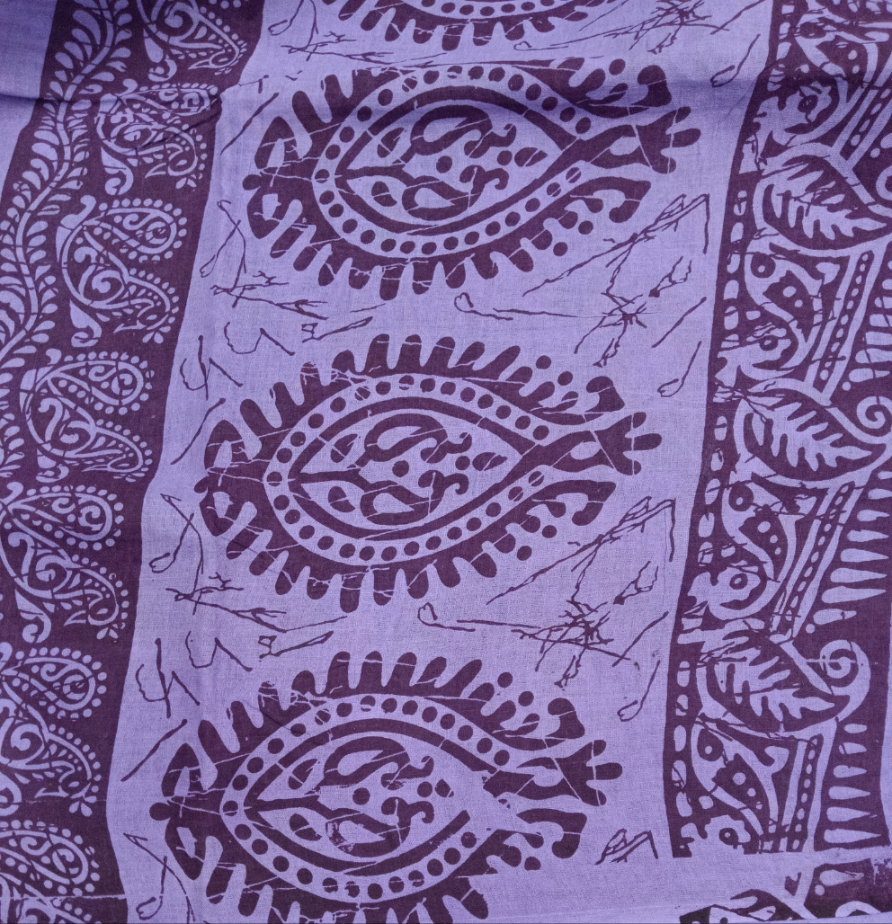 Sungudi cotton 10.5yards 49"