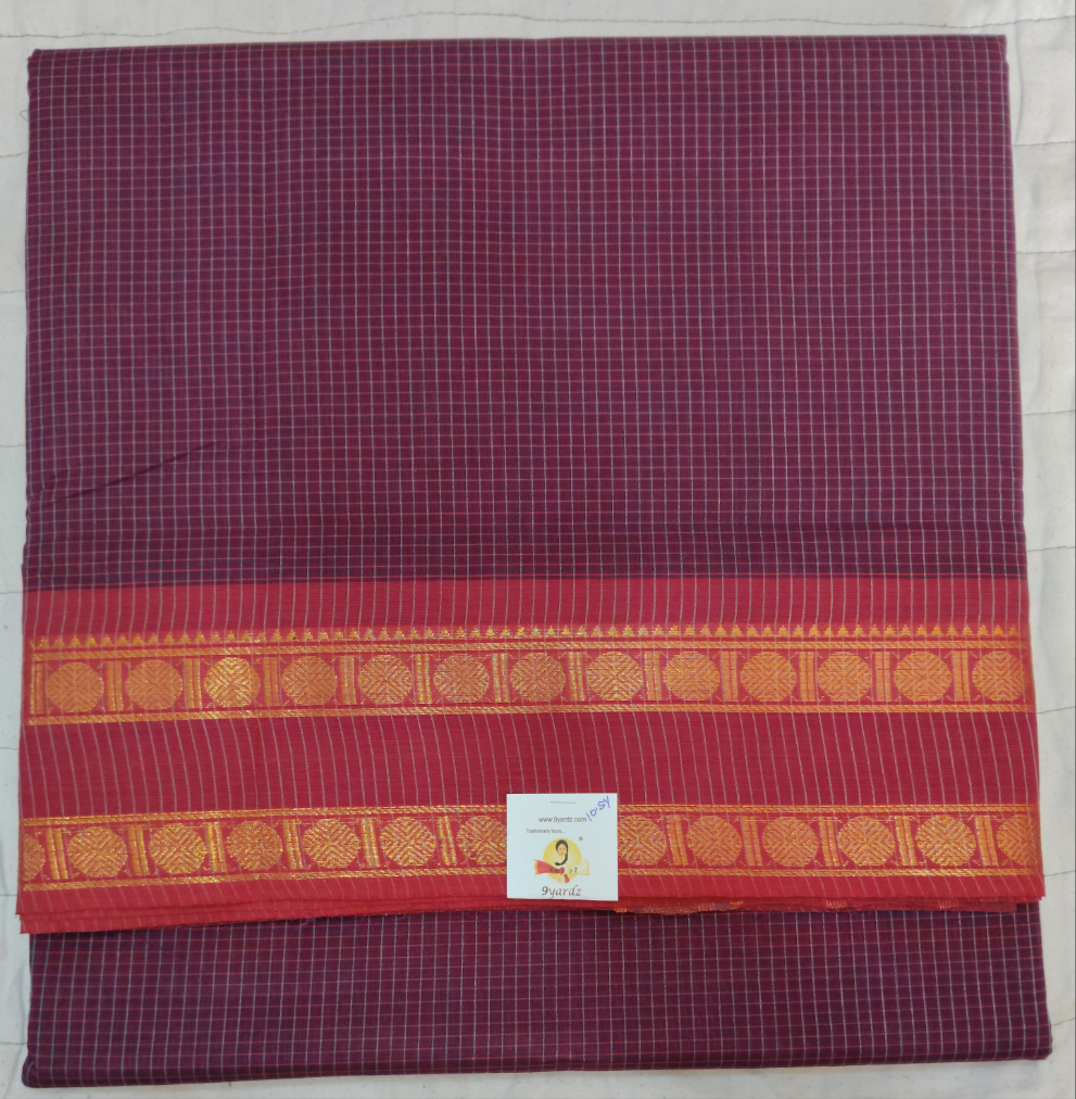 Chettinadu / Karaikudi cotton 10.5 yards madisar