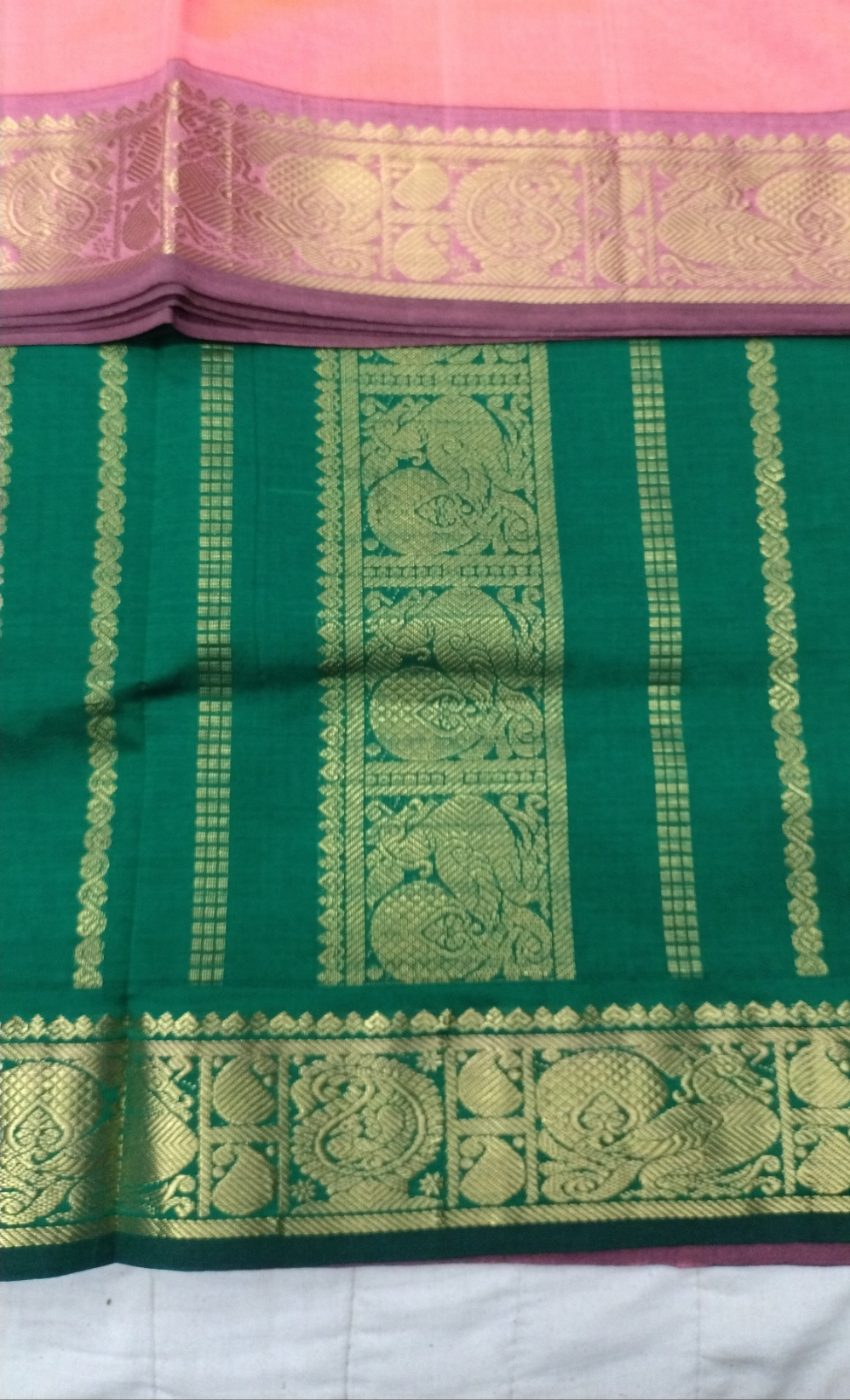 Semi silk Embossed 6Yards
