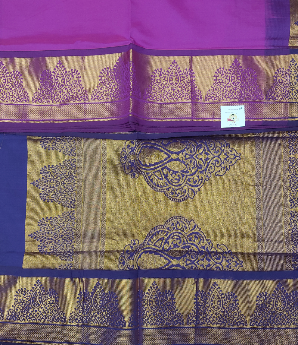 Semi silk plain 6Yards