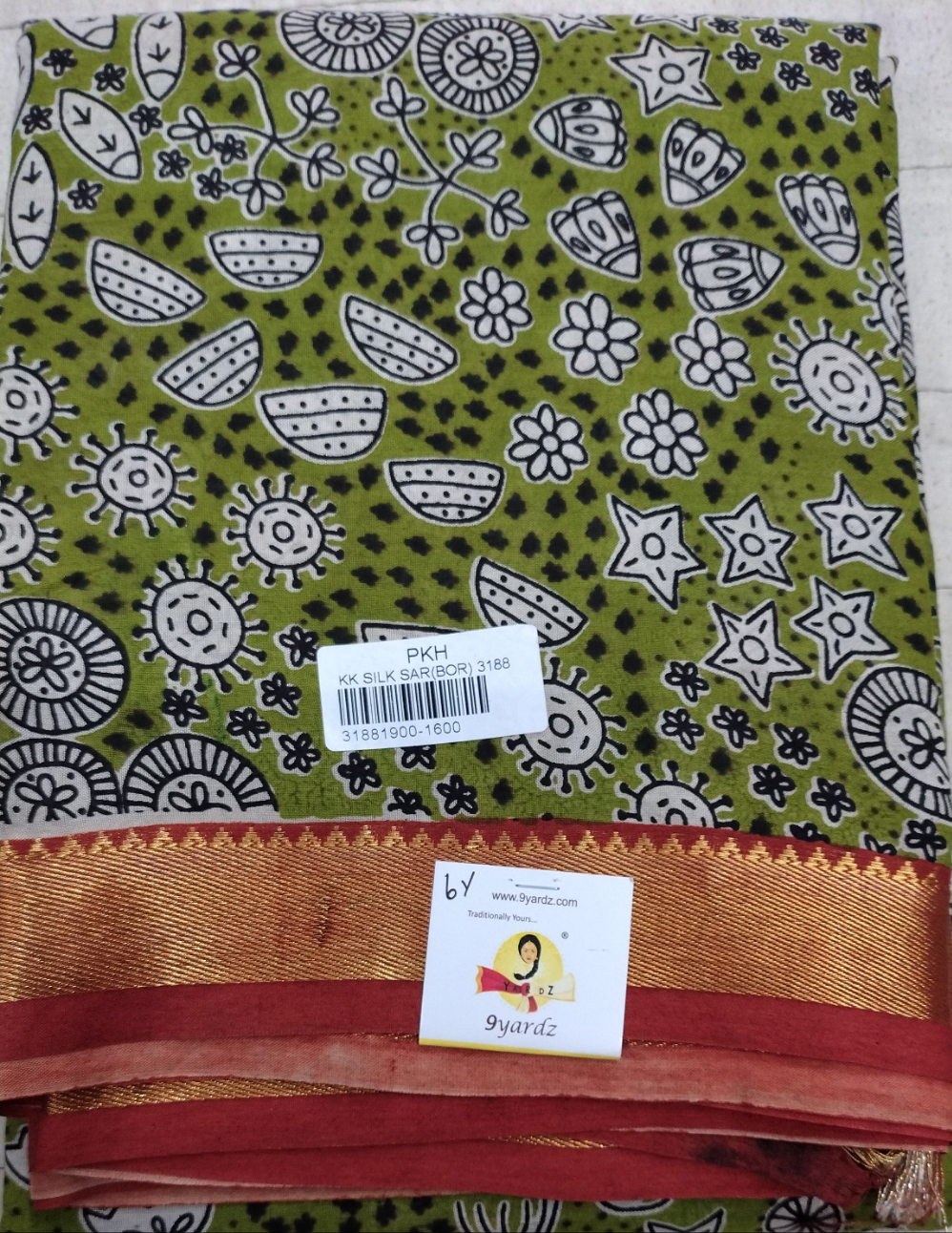 Kalamkari Silk 6yardz