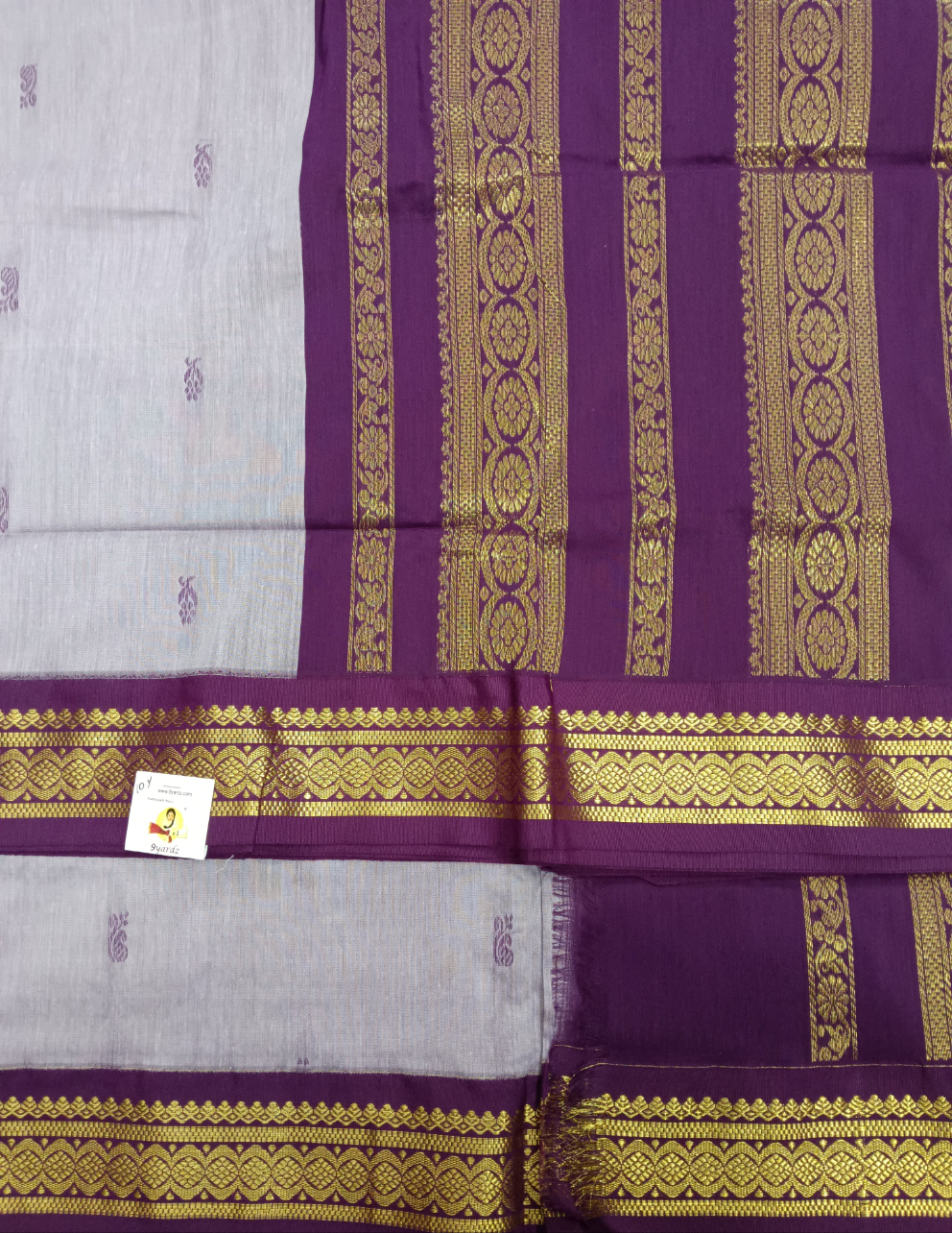 Kalyani Cotton Butta  9.5yardz