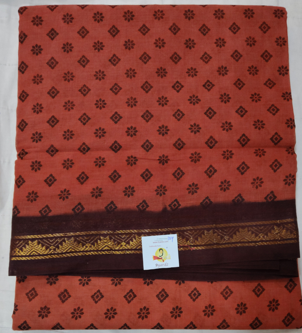 Sungudi cotton 12 yardz