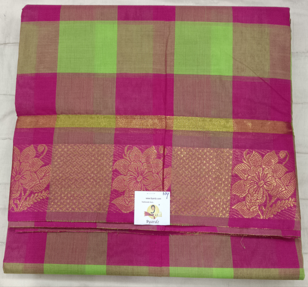 Chettinadu / Karaikudi cotton 10yards madisar