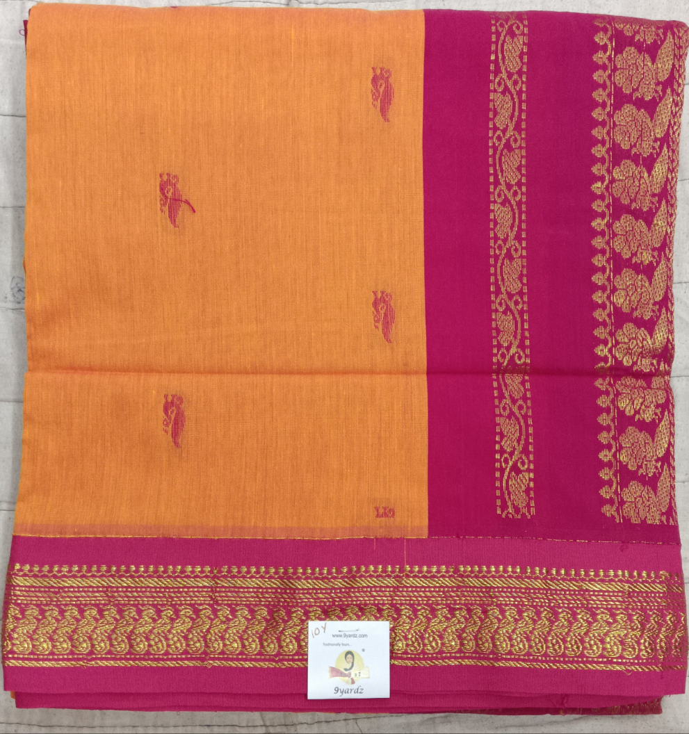 Kalyani Cotton Butta  9.5yardz