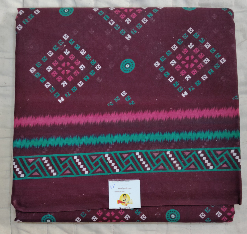 Erode cotton 5.5 metres
