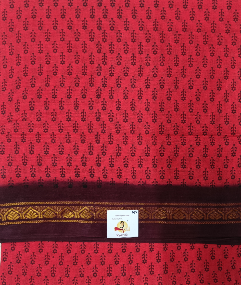 Sungudi cotton 12 yardz