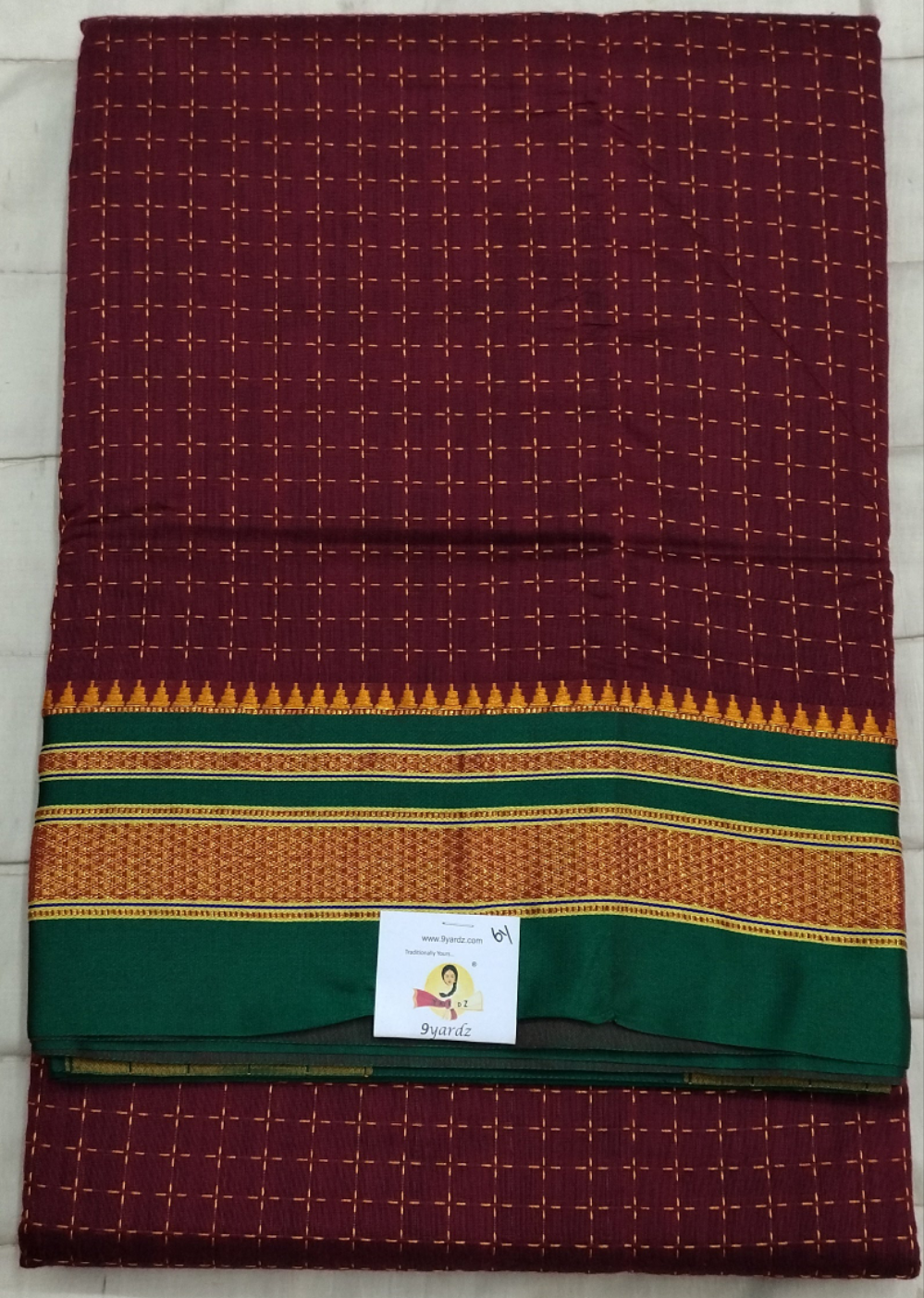 Ikkal embossed sarees 6yardz