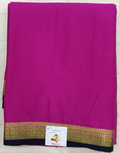 Load image into Gallery viewer, Mysore crepe silk (synthetic)