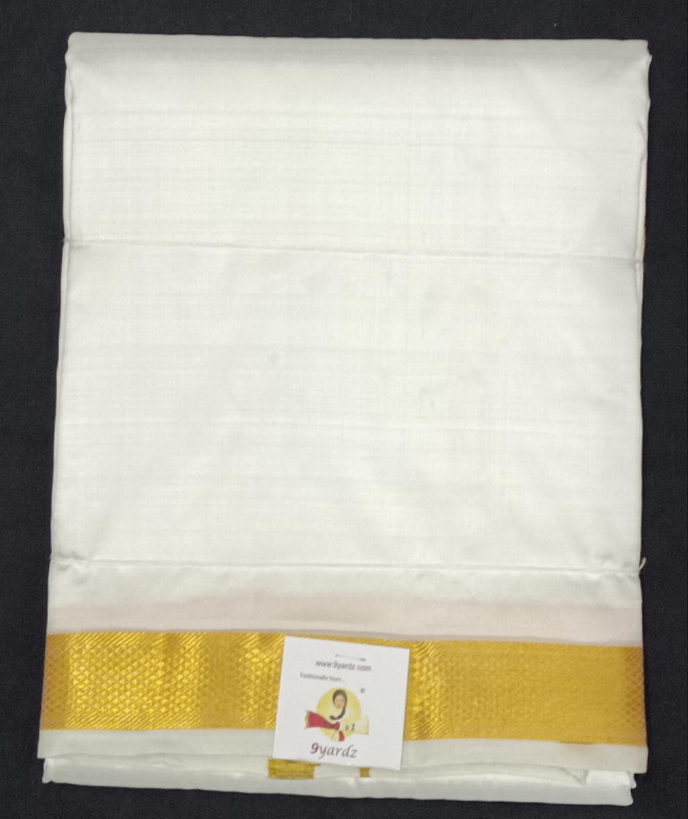 Pure silk  Dhoti 9*5 muzham