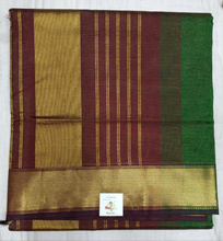 Load image into Gallery viewer, Pure silk cotton Vairaoosi 10yards madisar