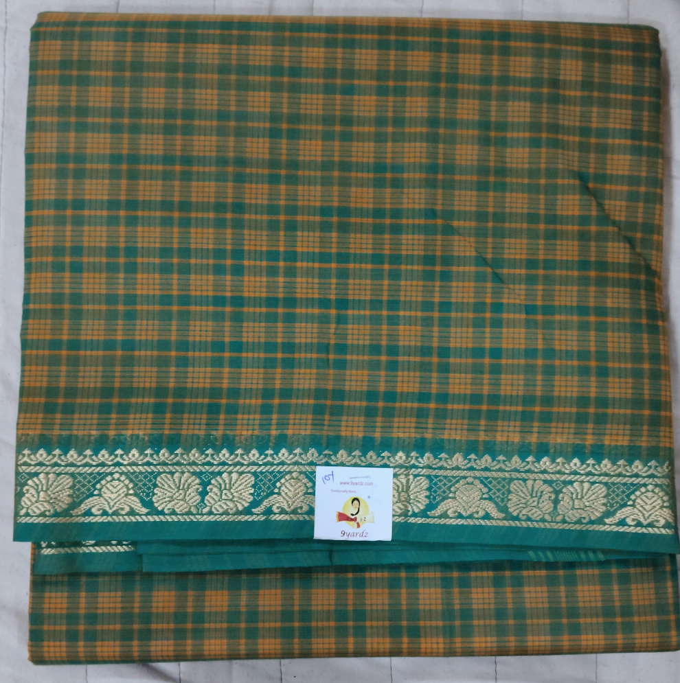 Chettinadu / Karaikudi cotton 10. yards madisar