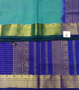 Pure silk cotton -Semi korvai 10yardz