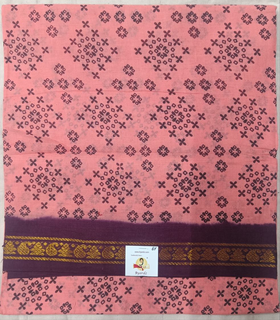 Sungudi cotton 6 yards