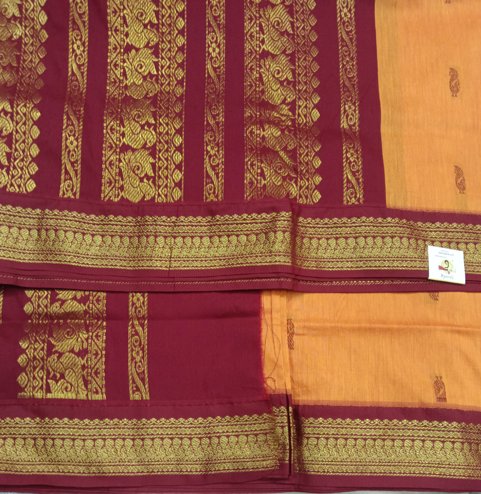 Kalyani Cotton Butta  9.5yardz