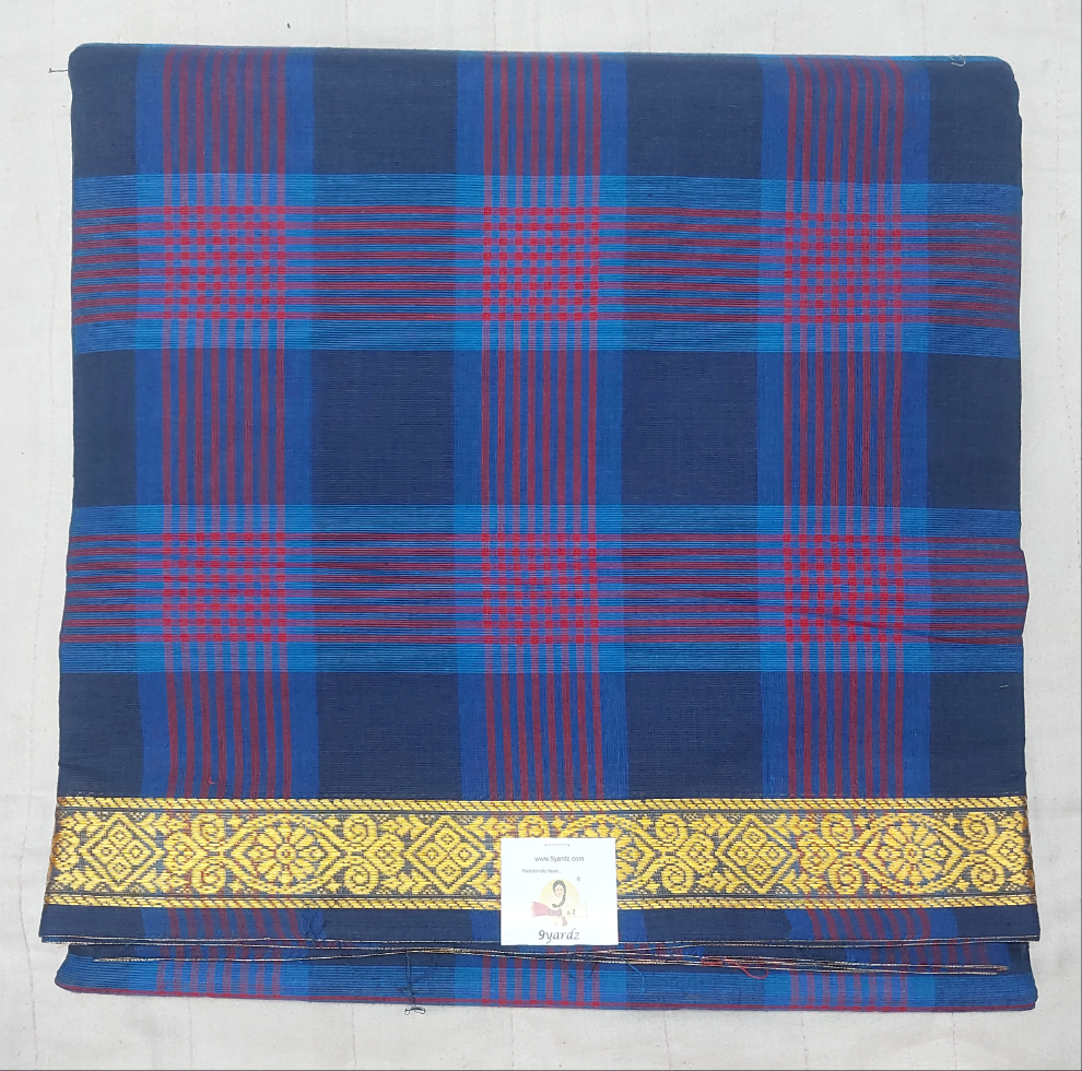 Chettinadu / Karaikudi cotton 10.5 yards madisar