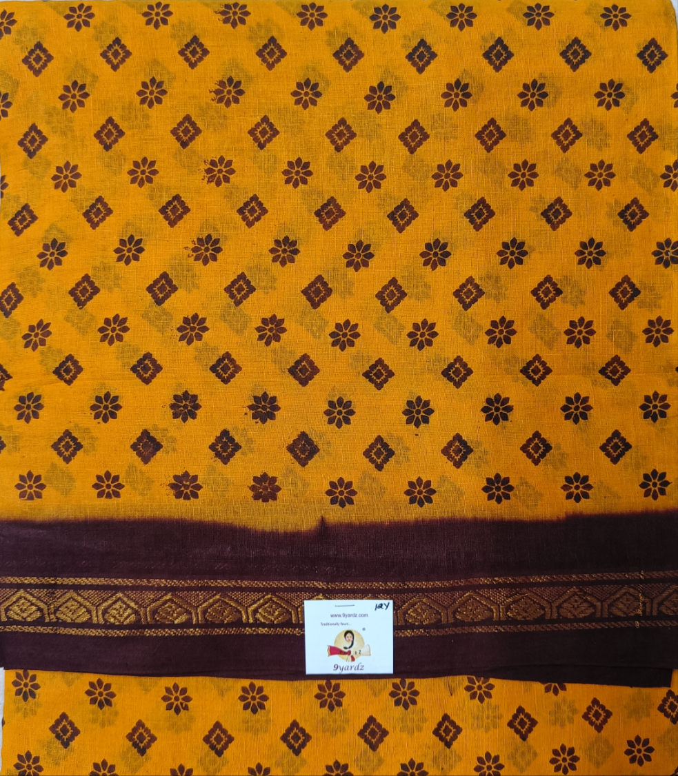 Sungudi cotton 12 yardz