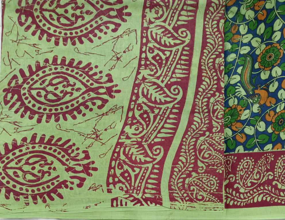 Sungudi cotton 10.5yards 49"