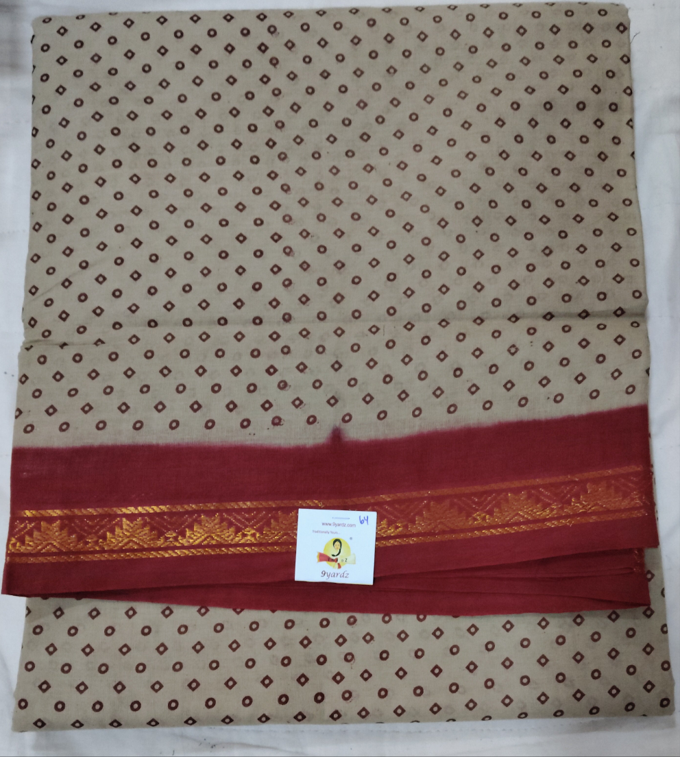 Sungudi cotton 12 yardz